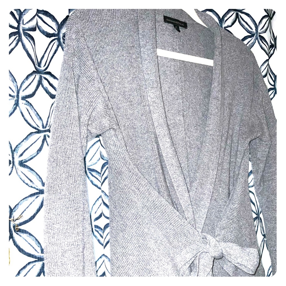 Banana Republic Tie Waist Cardigan